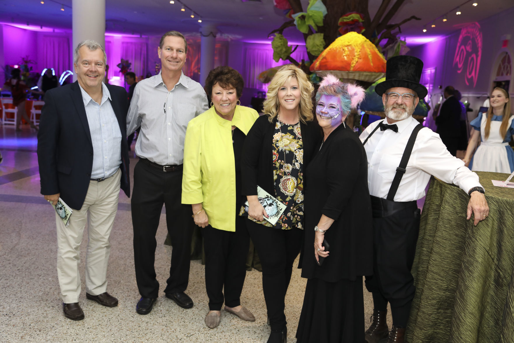 Don Myers, Bill Yoder, Julie Dobski, Kathy Yoder, Vicki and Tim Tilton